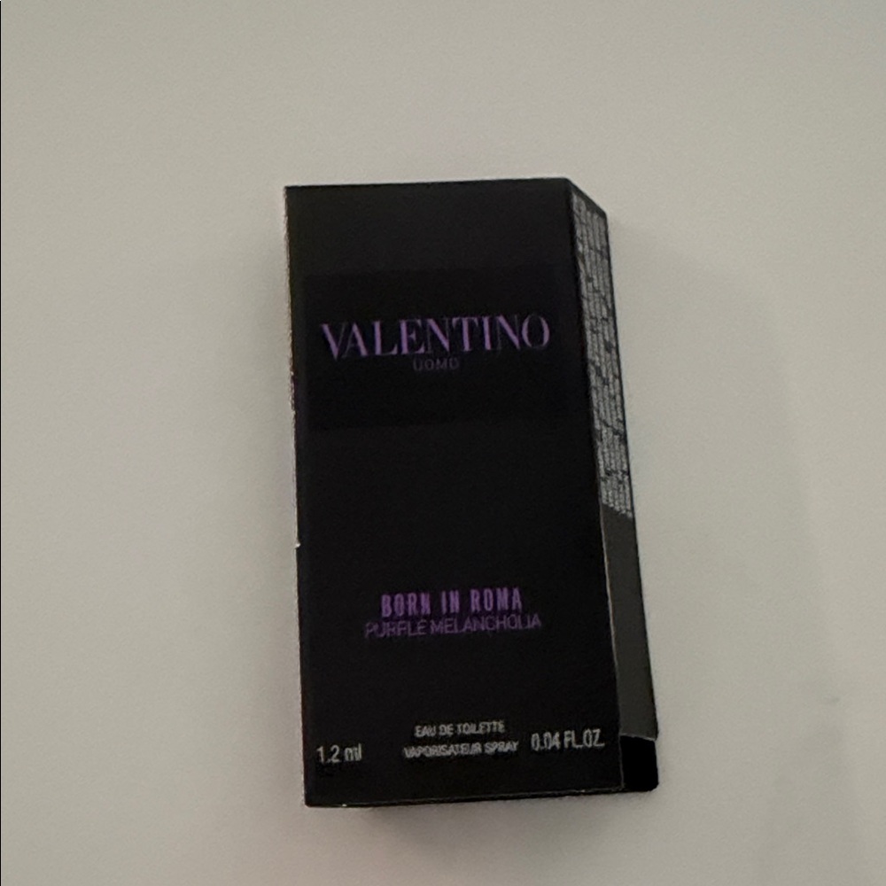 Valentino Uomo Born in Roma Purple Melancholia Black & Purple Box